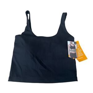 Avia Women’s Softsculpt Sports Bra Size XS Black Compression Athleisure Longline